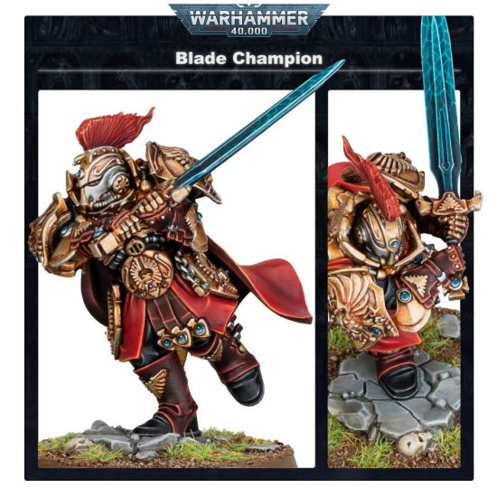 ADEPTUS CUSTODES : BLADE CHAMPION